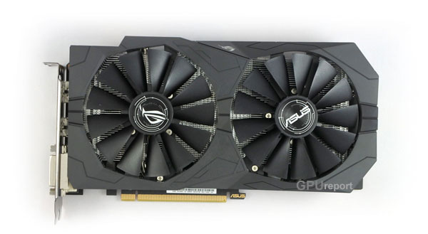 Asus Strix GTX 1050 Ti 4G Gaming front