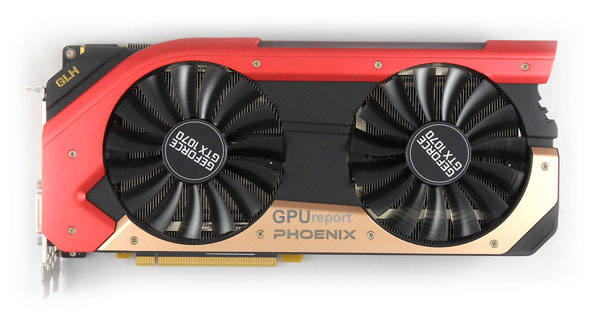 Gainward GTX 1070 Phoenix GLH front