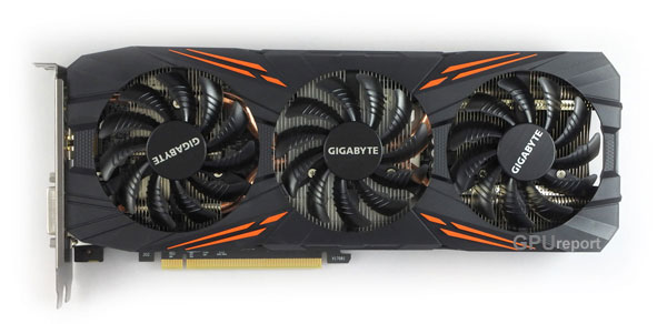 Gigabyte GTX 1070 Ti Gaming OC 8G front