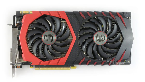 MSI GTX 1070 Ti Gaming 8G front