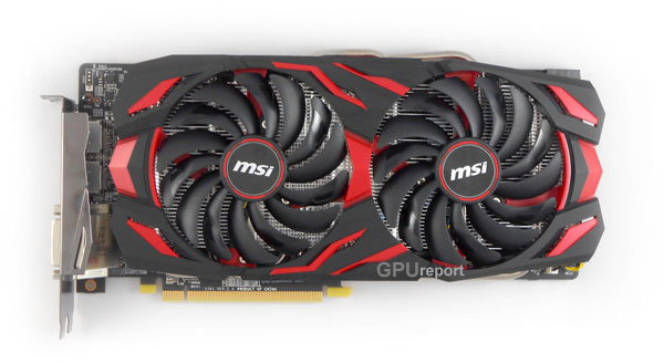 MSI RX 570 Mech 2 8G OC front