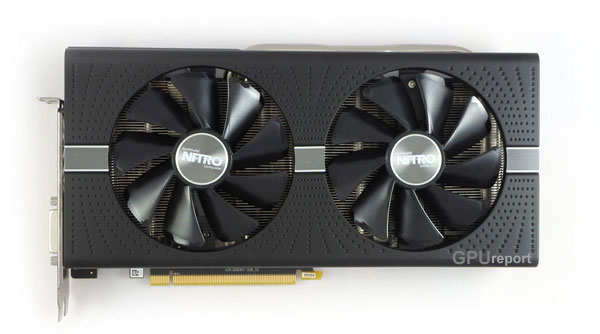 Sapphire Nitro+ RX 570 4GD5 front