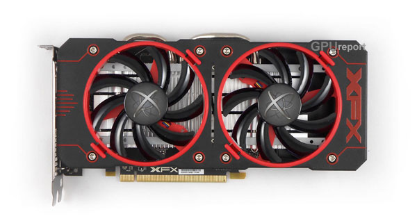 XFX Radeon RX 460 Double Dissipation 4GB front