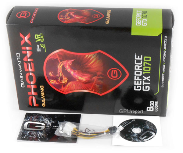 Gainward GTX 1070 Phoenix GLH box