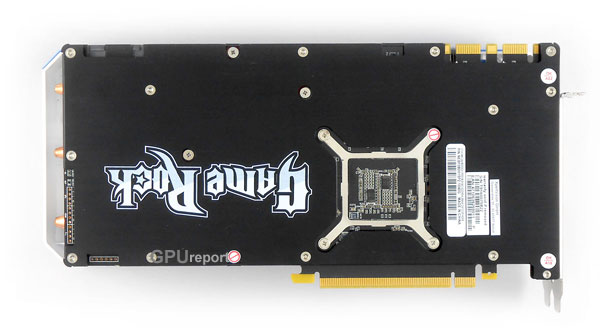 Palit GTX 1080 GameRock Premium Edition back