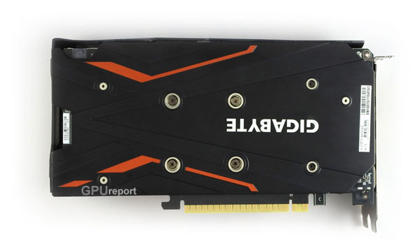 Gigabyte GTX 1050 Ti G1 Gaming 4G back