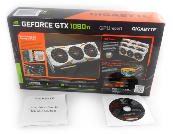 Gigabyte GTX 1080 Ti Gaming OC 11G baleni