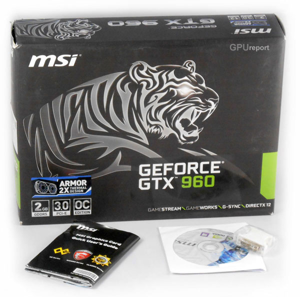 MSI GTX 960 2GD5T OC