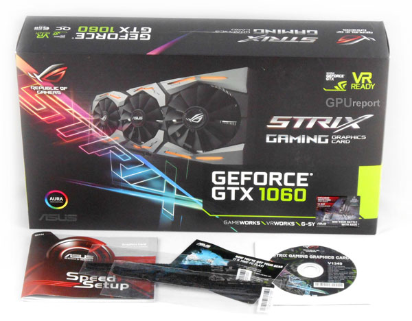 Asus Strix GTX 1060 O6G Gaming back