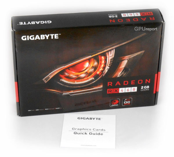 Gigabyte RX 460 WF2OC 2GD