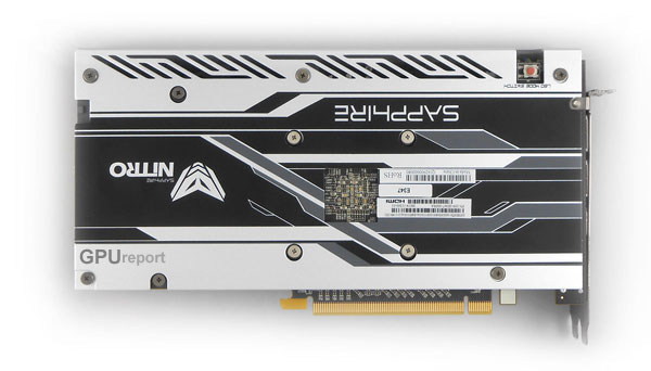 Sapphire Nitro+ RX 480 8G back