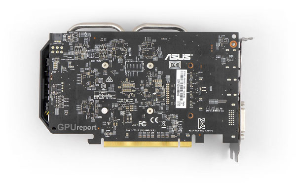 Asus Strix RX 460 O4G Gaming back