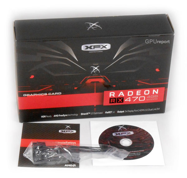 XFX Radeon RX 470 P4SFD5 box