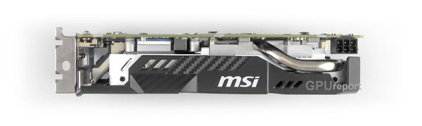 MSI GTX 1060 Aero ITX 6G top
