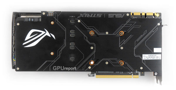 Asus Strix GTX 1080 Ti O11G Gaming back