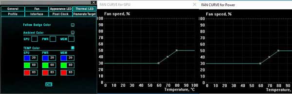 EVGA iCX LED a Fan Control