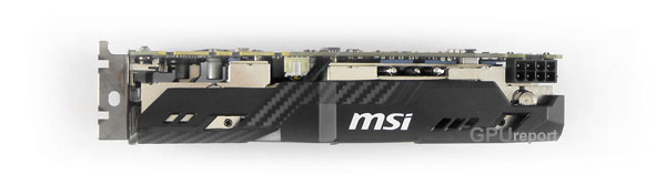 MSI GTX 1070 Aero ITX 8G OC top