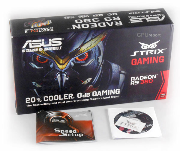 Asus Strix R9 380 DC2OC Gaming 2GD5 box