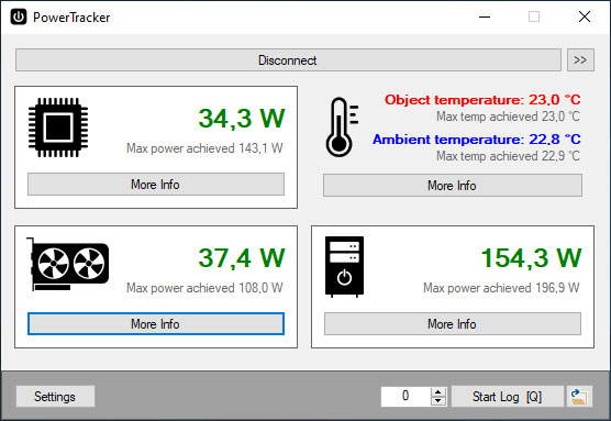 PowerTracker Software