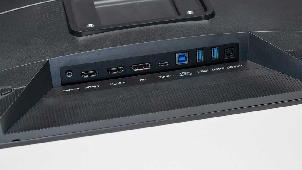 Portová výbava monitoru GIGABYTE MO27Q28GR