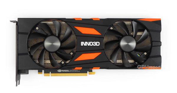 Inno3D RTX 2080 X2 OC front