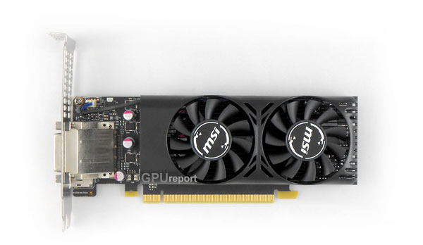 MSI GTX 1050 2GT LP front