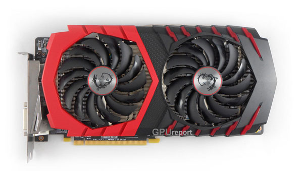 MSI RX 570 Gaming X 4G front