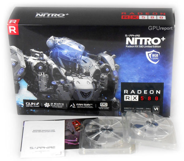 Sapphire Nitro+ RX 580 8GD5 Limited Edition box