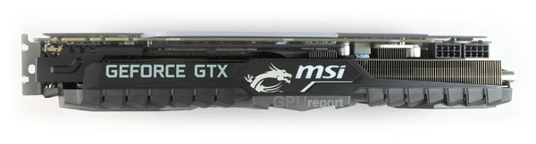 MSI GTX 1080 Ti Gaming X Trio top