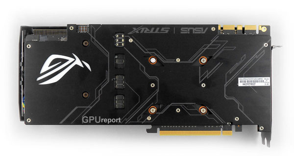 Asus Strix GTX 1070 Ti A8G Gaming back