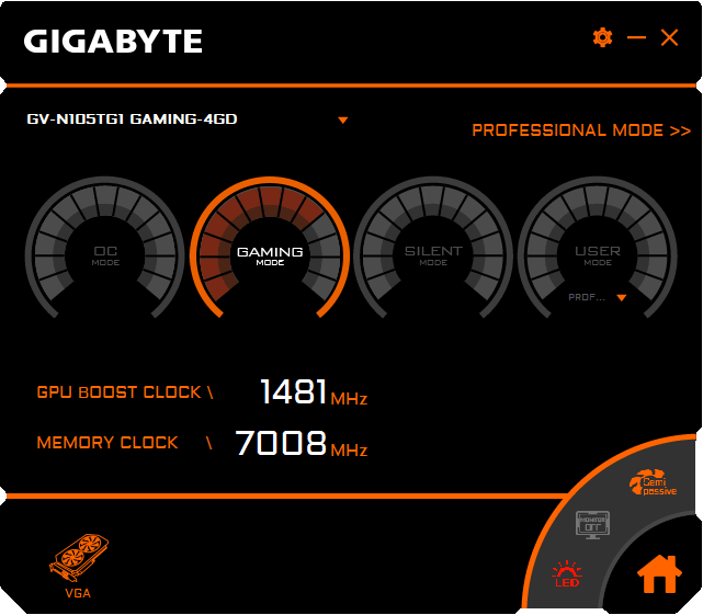 Gigabyte GTX 1050 Ti G1 Gaming 4G Graphics Engine Simple