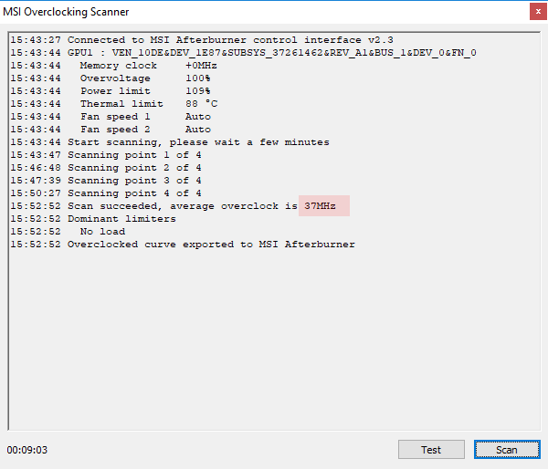 Afterburner OC Scanner