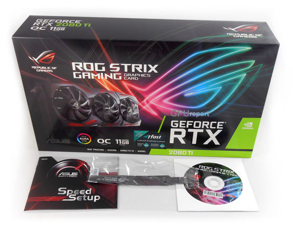 Asus Strix RTX 2080 Ti O11G Gaming balení