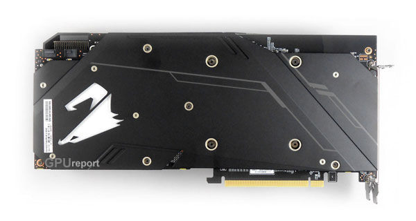 Gigabyte Aorus RTX 2070 XTREME 8G Gigabyte Aorus RTX 2070 XTREME 8G back