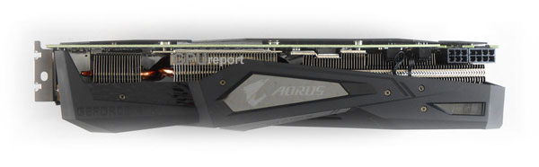 Gigabyte Aorus RTX 2070 XTREME 8G Gigabyte Aorus RTX 2070 XTREME 8G top