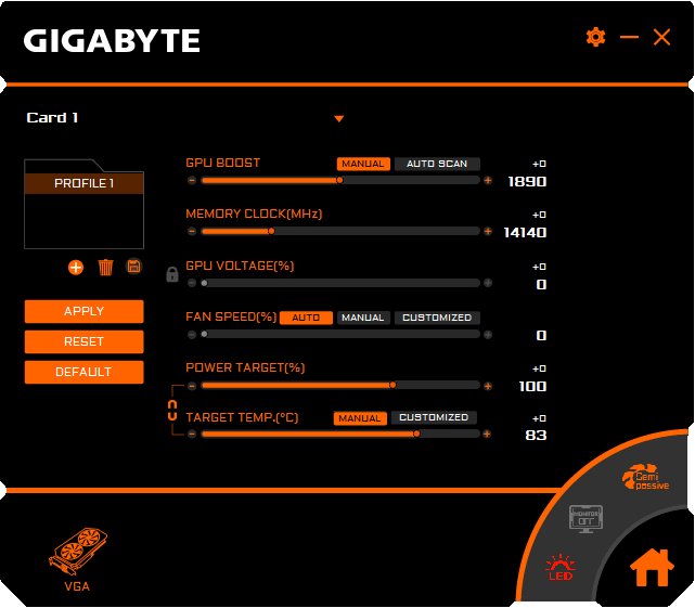 Gigabyte Aorus RTX 2080 XTREME 8G Graphics Engine Prodessional