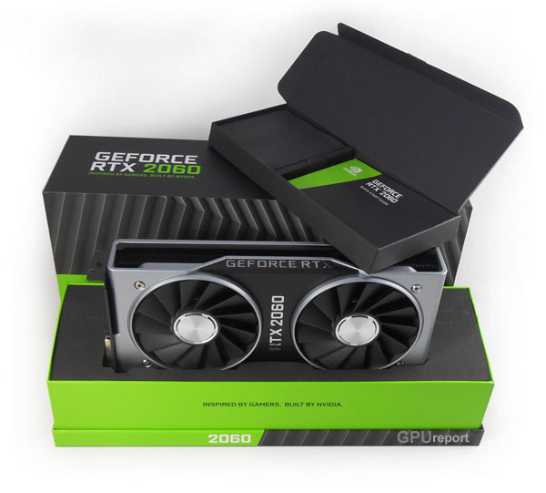 NVIDIA RTX 2060 Founders Edition balení