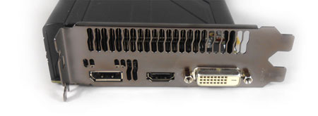 Sapphire Pulse RX 570 ITX 4GD5 obrazové výatupy