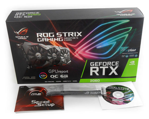 Asus Strix RTX 2060 O6G Gaming balení