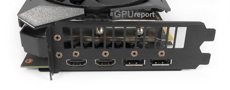 Grafické výstupy Asus Strix GTX 1660 Ti O6G Gaming Asus Strix GTX 1660 Ti O6G Gaming