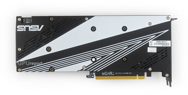 Asus Dual RTX 2060 O6G back