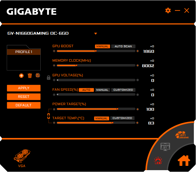 Gigabyte GTX 1660 Gaming OC 6G Graphics Engine Prodessional