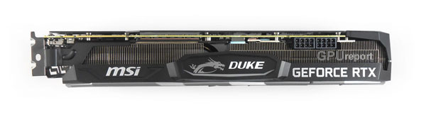 MSI RTX 2080 Ti Duke 11G top