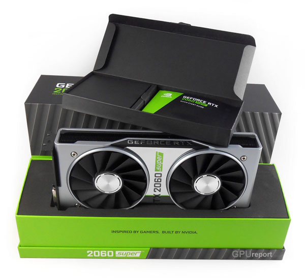 NVIDIA RTX 2060 SUPER balení NVIDIA RTX 2060 SUPER balení