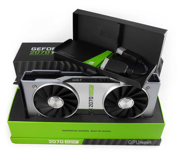 NVIDIA RTX 2070 SUPER balení