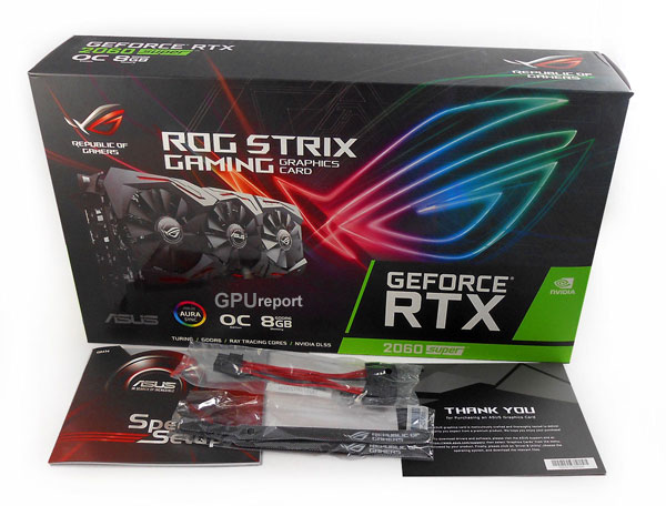Asus Strix RTX 2060 SUPER O8G Gaming balení