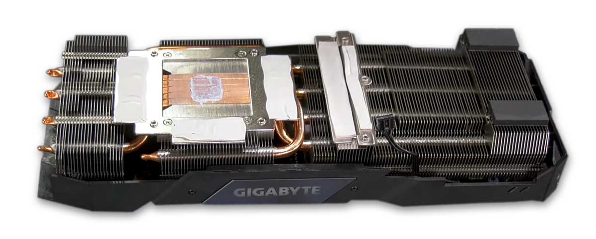 Gigabyte RX 5700 XT Gaming OC; chladič