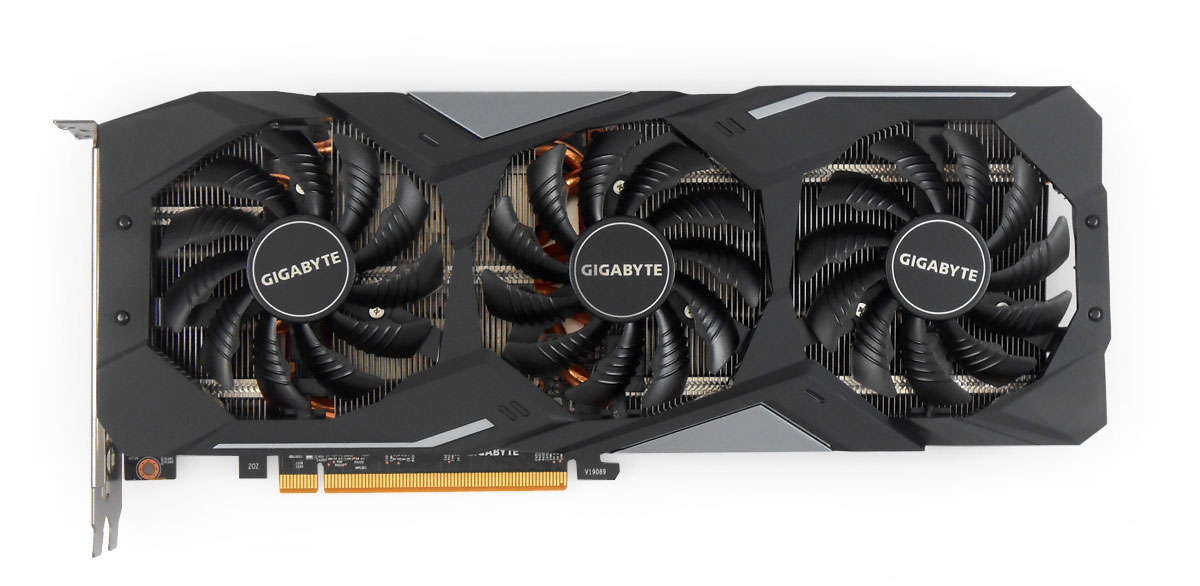 Gigabyte RX 5700 XT Gaming OC; čelní strana