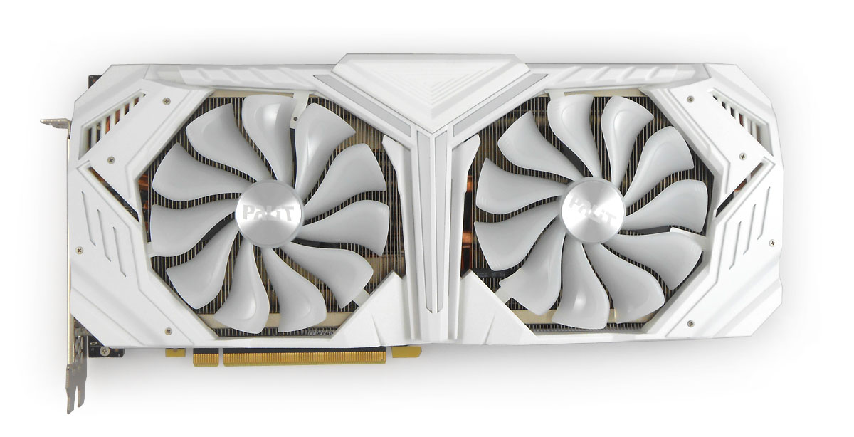 Palit RTX 2080 SUPER WGRP; čelní strana