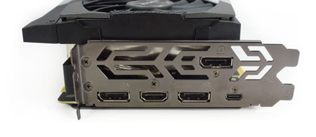 MSI RTX 2080 SUPER Gaming X TRIO obrazové výstupy